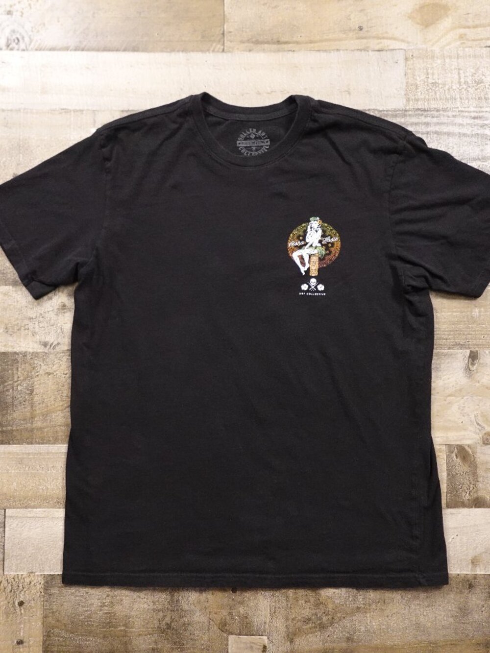Sullen‎ Art Collective Choloha Graphic T-Shirt Men’s Large Black Tattoo Tee